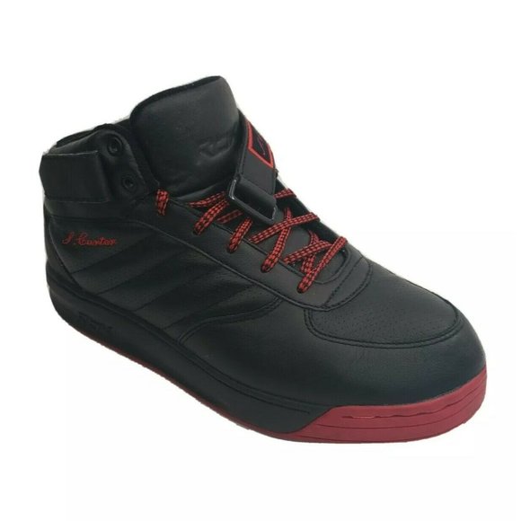 Vintage Reebok S Carter Mens Blackred 